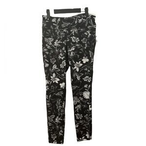 NWT OLD NAVY ACTUVE GO DRY FLORAL 7/8 LEGGINGS